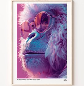 Resim Neon Orangutan, Poster 