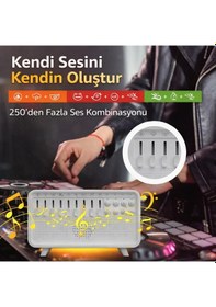 Resim Uyku Sesleri Cihazı & Nemlendirici 15 Farklı Doğal Ses, 250+ Ses Kombinasyonu, Zamanlayıcı Ayarlı 