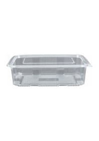 Resim Sızdırmaz Kase 1500 Cc Düz Kapak 100 Adet Şeffaf 