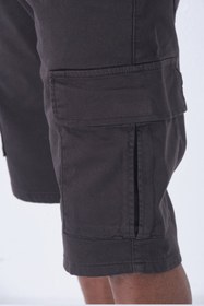 Resim Patentli Esmek Kumaş Parça Boya, Renk Kırığı Yapmaz Kargo Cepli Esnek Erkek Şort @Urban - Camel / 31 
