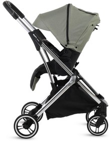 Resim Kraft Kenya I-Size Travel Sistem Bebek Arabası - Siyah - Siyah-Yeşil / Standart 