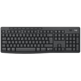 Resim Logitech Mk370 Klavye Mouse Set Kablosuz Siyah 920-012074 