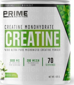 Resim Prime Nutrition Creatine 420 Gram Yeşil Elma 