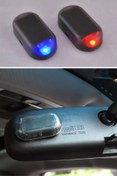 Resim Genel Markalar Özel Üretim Araç İçi Caydırıcı Solar Enerjili Alarm Görünümlü – Güçlü Mavi LED 