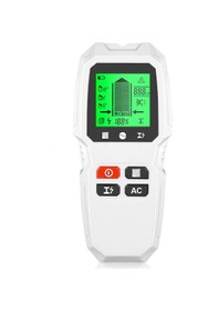 Resim Lemestar Beyaz El Tipi Duvar Tarayıcı, Metal Ve Ahşap Tespit Cihazı, Led Lcd Ekranlı, 9v Pil Pil Dahil Değil 