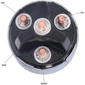 Resim 4 Position Engine Ignition Starter Switch With 2 Keys D250e Universal For Car Truck Agricultural Vehicle . 