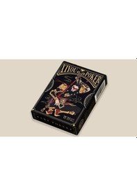 Resim Art Poker Xiyou Poker Journey To The West Dark Edition Black Oyun Kağıdı İskambil Kartları Destesi 