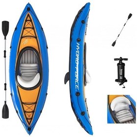 Resim Bestway Hydro-Force Cove Champion Tek Kişilik Şişme Kano Set 