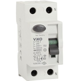 Resim Viko Kaçak Akım Rölesi 2x63A 30mA VTR2-6330 