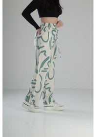 Resim Cocopelli Yes İl Etnik Desenli Baggy Pantolon Coc1848 Desenli 