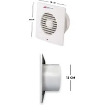 Resim Mutlusan 150 Aspiratör – Banyo & Wc Havalandırma Fanı 
