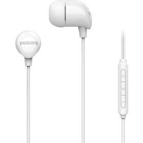 Resim Philips TAE2146WT/00 Kablolu Kulak Içi Kulaklık- Beyaz 