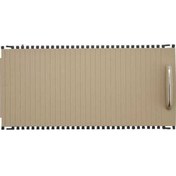 Resim Ulzyvf Stor Perde Konsol Kapağı İç Bej Araba Aksesuarı Orta Mekan 