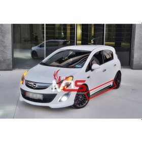 Resim Opel Corsa D Rieger Marşpiyel Tk Fiberglass Boyasız 