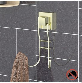 Resim Teknotel Delme Vida Yok Easyfıx Yapıskanlı Ikili Askı Altın Ef236 Altın 