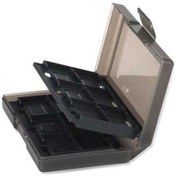 Resim Flybuy Pratik Siyah Taşıma Kılıfı - 24 Kart Kapasiteli Nintendo Switch Oyun Kartları İçin 