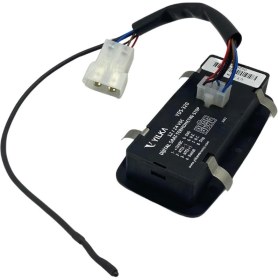 Resim Yılka Mini 12V-24V Dijital Zaman Saati (Termometreli) Duracak 