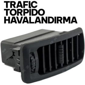 Resim ALPER TRAFIC TORPİDO HAVALANDIRMA IZGARASI SİYAH 