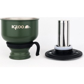 Resim Igloo Dripper Kahve Demliği Yeşil 