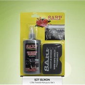 Resim Sarp Torpido Bakım Seti Süngerli Süt Silikon 200Ml 