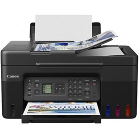 Resim Canon Pıxma G4470, Renkli, Mürekkep Mega Tanklı, Yazıcı, Tarayıcı, Fotokopi, Fax, Wifi, Bulut, Adf, Mürekkep 