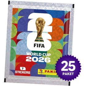 Resim Panini - FIFA World Cup 2026 Sticker (25 Packs) - World Cup 2026 Sticker (25 Packs) 
