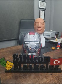 Resim MARVEL Demir Adam Iron Man Kask 
