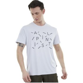 Resim Spor Erkek Tişört - Hızlı Kuruyan Tişört - Ultra Dry - Beyaz 600612 Çok Renkli 