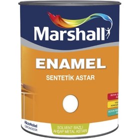 Resim Marshall Enamel Sentetik Astar 2.5 Lt 3,5 Kg. Kırık Beyaz (414978386) 