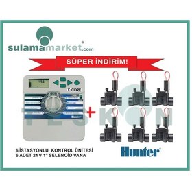 Resim Hunter Xcore Xc-601 Kontrol Ünitesi Ve Pgv100 Selenoid Vana Seti 