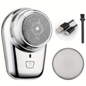 Resim Shopamani Mini Shaver Sıfır Sakal Taşınabilir Şarjlı Tıraş Makinesi IPX6 Korumalı (4593) 