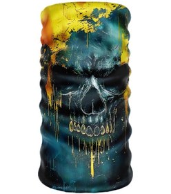 Resim Bebo Store Skull-161 Extreme Spor Motor Ve Bisiklet Kullananlara Özel Desenli Buff Boyunluk Bandana Balaklava Skull-161 Çok Renkli 