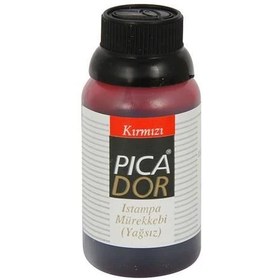 Resim Picador Istampa Mürekkebi 30 cc Renk - Kırmızı KE-003 