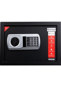 Resim Das Siegel Çelik Elektronik Şifreli Ve 2 Anahtarlı Kasa 25DSAB 