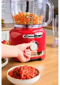 Resim Karaca Multiblend Artisan Retro 1000 W 3 L Mutfak Robotu 