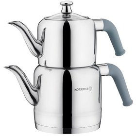 Resim Korkmaz Riva Turkuaz Çaydanlık Takımı 1.9 lt A189-03 
