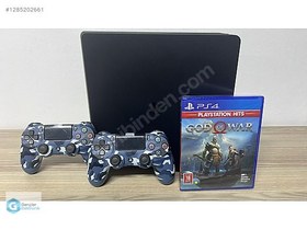 Resim SONY PS4 Slim 500 GB + 2 KOL + GOD OF WAR 4 + TAKAS KURYE 