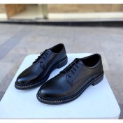 Resim Gloriys Ayakkabı & Çanta Siyah Zincir Detaylı Kadın Oxford Ayakkabı 0168 