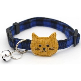 Resim Soulader Kedi Tasması Aksesuarları - Yaka Yay Ve Çan Toka Süsü İle Şık Kedi Yaka Tokası 