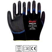 Resim Beybi Nmf120 10 Beden 12li Mikro Köpük 1-2 Nitril Kaplı Polyester 