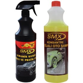 Resim Smx Seramik Katkılı Hızlı ve Pratik Cila -%40 Cilalı Oto Şampuanı 