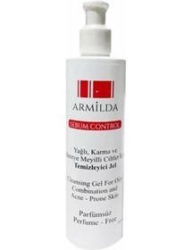 Resim Armilda Sebum Control Yağlı Karma Akneye Meyilli Ciltler İçin Temizleyici Jel 200 ML 