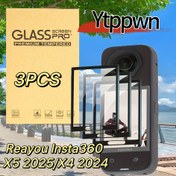 Resim 3 Adet Reayou Insta360 X5/X4 Ultra Ekran Koruyucu, Ultra Berrak Kavisli PET Film, Çizilmeye Dayanıklı, Kolay Kurulum, Insta360 X5 2025/X4 2024 Uyumlu, Kamera Koruma | Kristal Net Görüş | Parlak Yüzey, Kamera Aksesuarı 