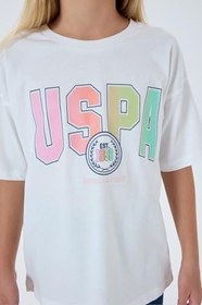 Resim U.S. Polo Assn. Kız Çocuk Tayt Takım, Beyaz, 12-13 Yaş 