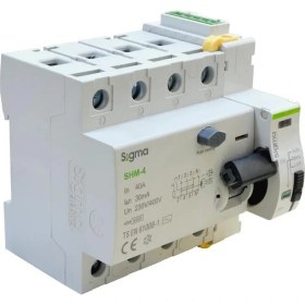 Resim Sigma Kaçak Akım Koruma Rölesi 4p 40A 30MA + SCRC03 Otomatik Yeniden Kurma Ünitesi 