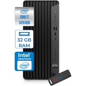 Resim Hp Pro Tower 400 G9 Intel Core I7 14700 32GB DDR5 256GB SSD Windows 11 Home Intel® UHD Graphics 730 Masaüstü Bilgisayar 5V5M2ESH16 