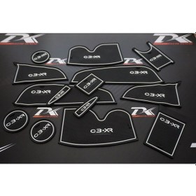 Resim Citroen C3-Xr 2015-2018 Araç Içi Silikon Kaymaz Ped Kaplama Seti (547229440) 