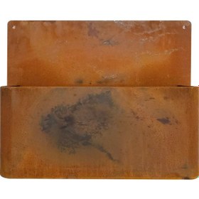 Resim Corten Modern Saksı 