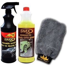 Resim SMX Seramik Katkılı Hızlı ve Pratik Cila - SMX %40 Cilalı Oto Şam 