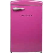 Resim Vestel Retro SB14111 Pembe 122 Lt Statik Buzdolabı 
